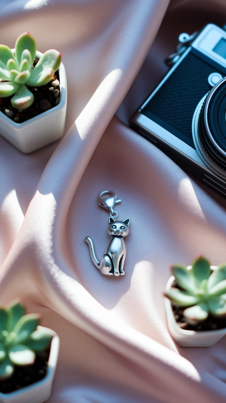 Cat Charm: The Purrfect Addition to Your Jewelry outfit idea