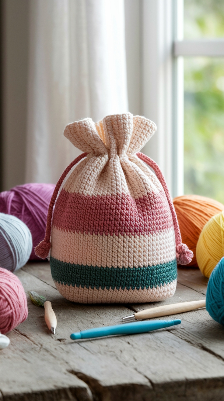 Charm Bag Crochet: Unique Touches for Your Style outfit idea