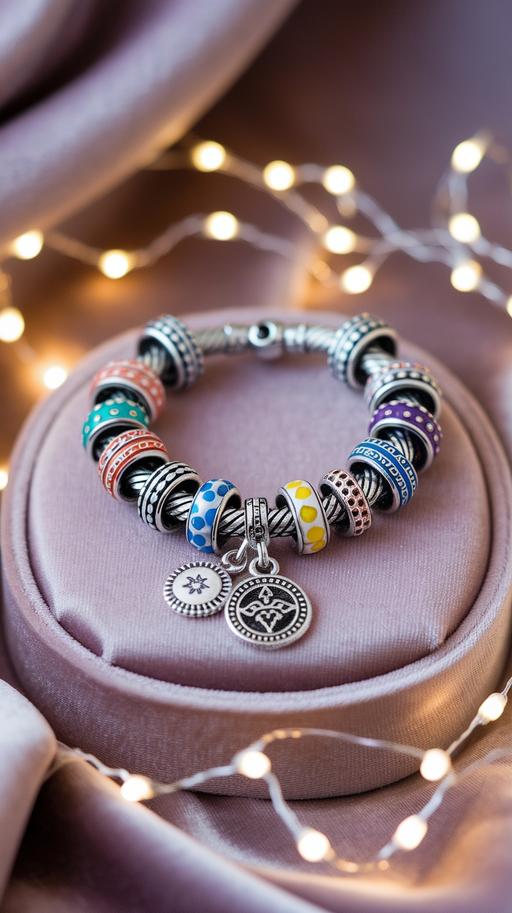 Charm Bracelet Pandora Ideas: Customizing Your Look outfit idea