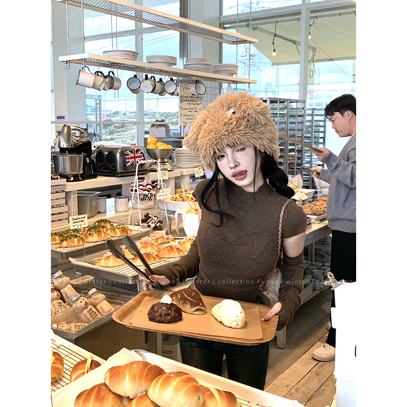 Charming Spicy Butterfly Detachable Half High Neck Knitted Top for Women – Trendy Square Design, Perfect for 90s and Y2K Fashion Charming Spicy Butterfly Detachable Half High Neck Knitted Top for Women – Trendy Square Design, Perfect for 90s and Y2K Fashion