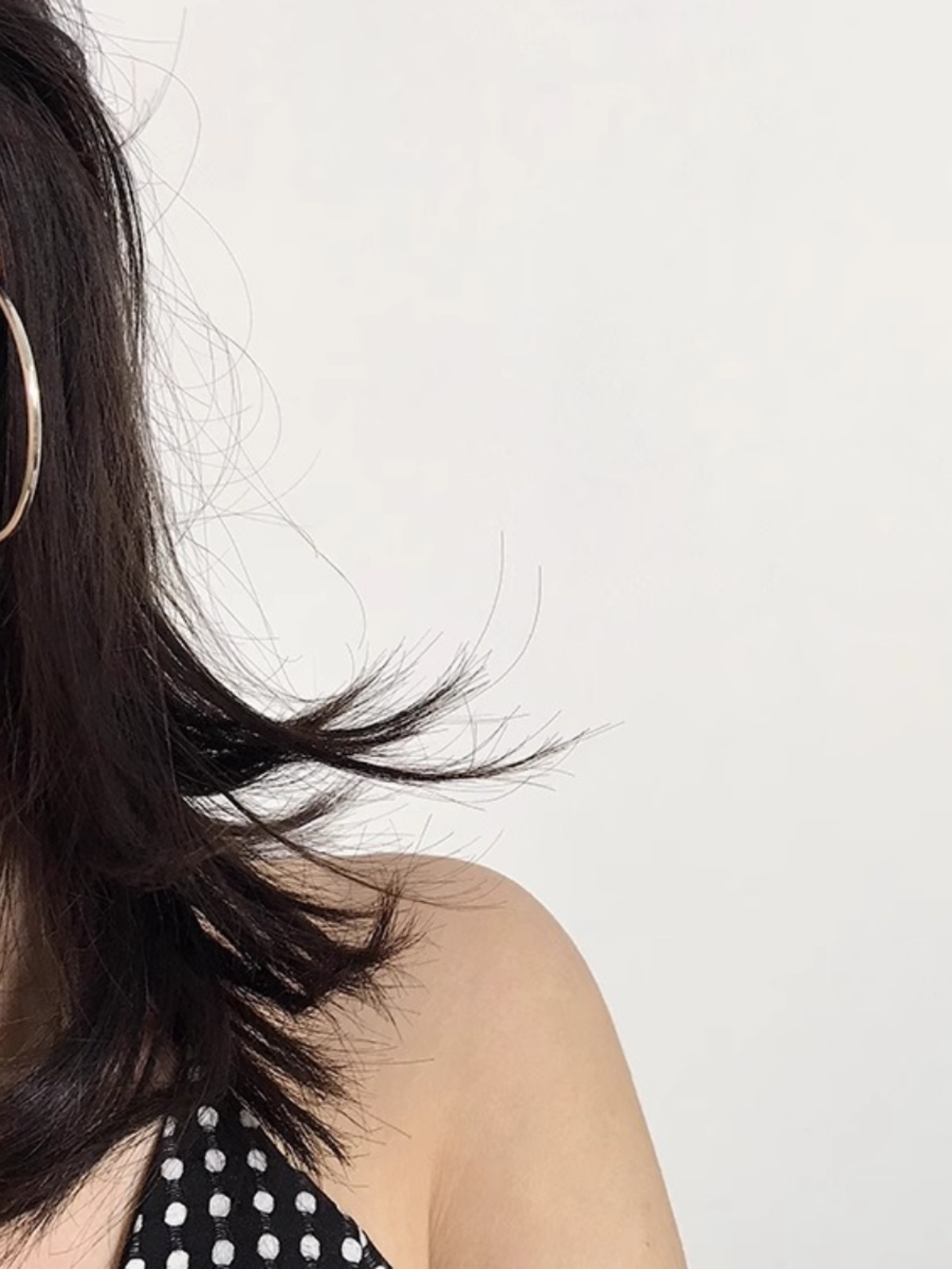 Chic 925 Sterling Silver Needle Big Hoop Earrings - European American Style Large Hoops for Elegant Ear Accessories