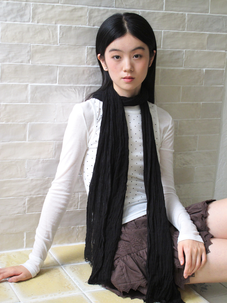 Chic Women's 2025 Autumn High-End Fashion Scarf - Trendy Ins-Style Accessory for Pure Desire Atmosphere Chic Women's 2025 Autumn High-End Fashion Scarf - Trendy Ins-Style Accessory for Pure Desire Atmosphere