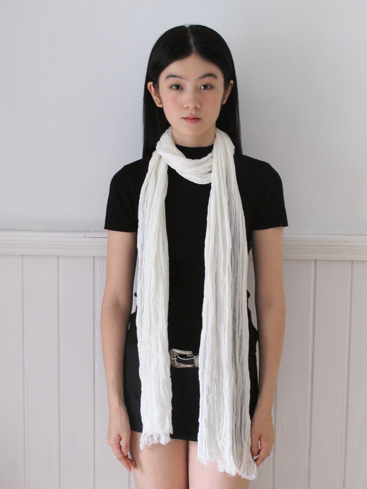 Chic Women's 2025 Autumn High-End Fashion Scarf - Trendy Ins-Style Accessory for Pure Desire Atmosphere