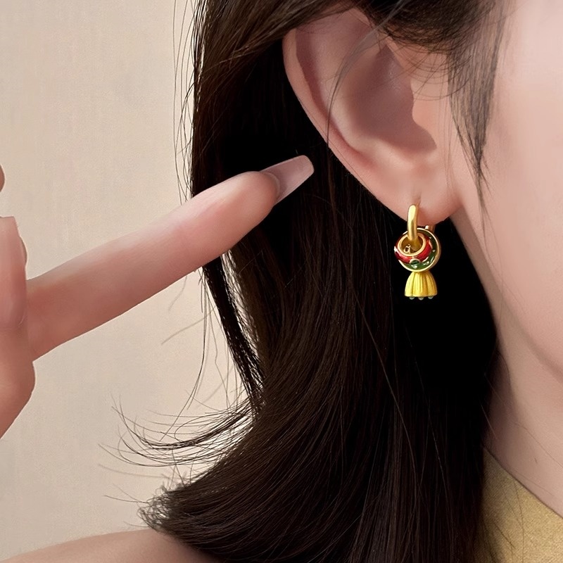 Chinese Style Ancient Design Earrings for Women - Niche Ear Studs and Pendants - Elegant Fashion Accessories Chinese Style Ancient Design Earrings for Women - Niche Ear Studs and Pendants - Elegant Fashion Accessories