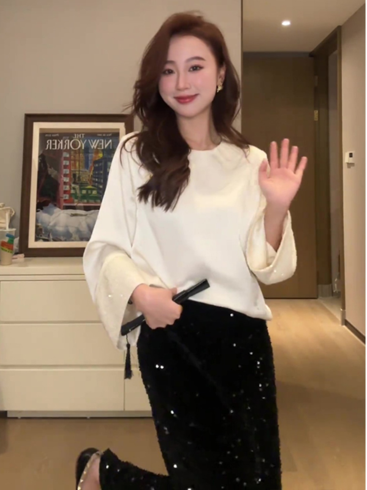 Chinese-Style Buttoned Shirt for Women - Loose Fit, Unique National Design, Spring Fashion Top