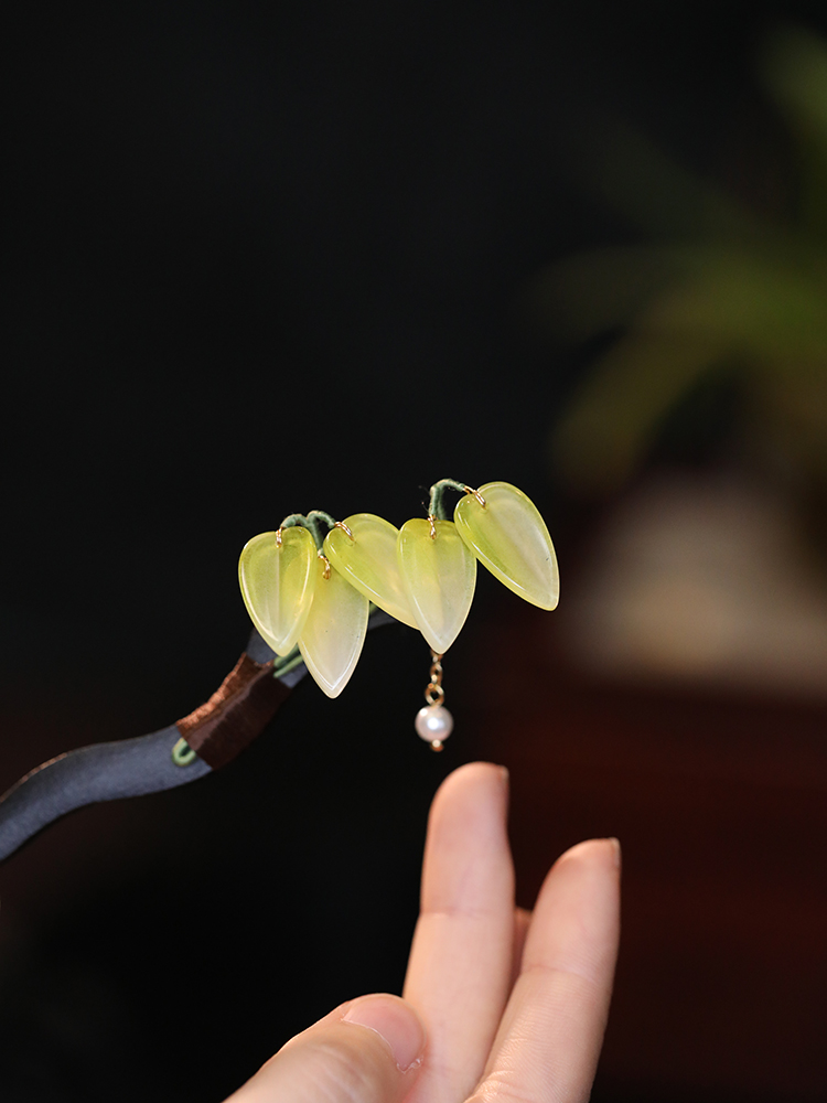 Chinese-Style Minimalist Bamboo Leaf Hairpin for Qipao & Hanfu - Versatile Ancient Design Hair Accessory Chinese-Style Minimalist Bamboo Leaf Hairpin for Qipao & Hanfu - Versatile Ancient Design Hair Accessory