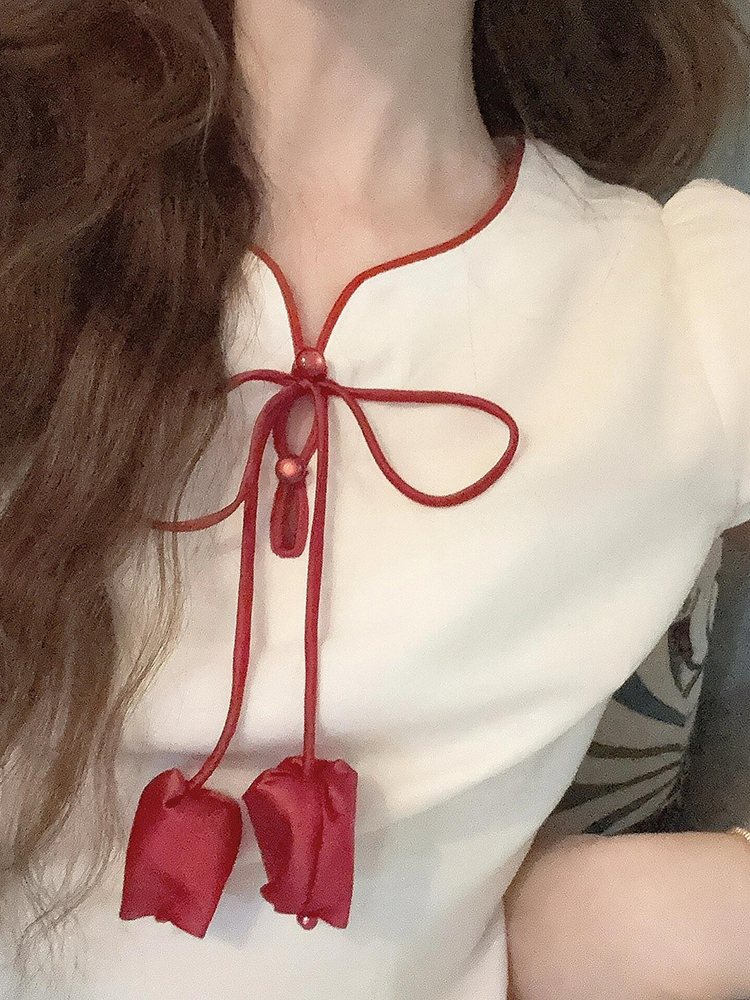 Chinese-Style Qipao Dress for Women, Vintage French Design, Niche Gentle Long Skirt for Summer, Elegant 90s Aesthetic Chinese-Style Qipao Dress for Women, Vintage French Design, Niche Gentle Long Skirt for Summer, Elegant 90s Aesthetic