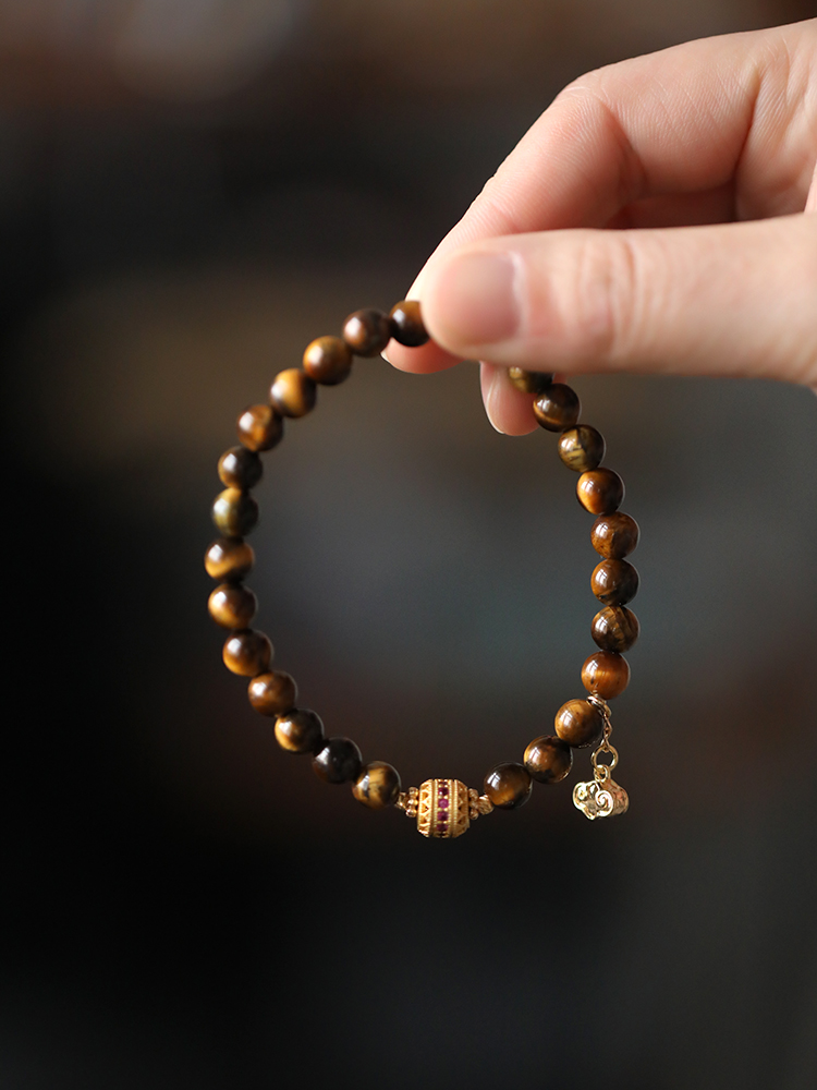 Chinese-Style Retro Bracelet for Women - Elastic Rope Wristband, National Wind Design, Spring Summer Fashion Accessory Chinese-Style Retro Bracelet for Women - Elastic Rope Wristband, National Wind Design, Spring Summer Fashion Accessory