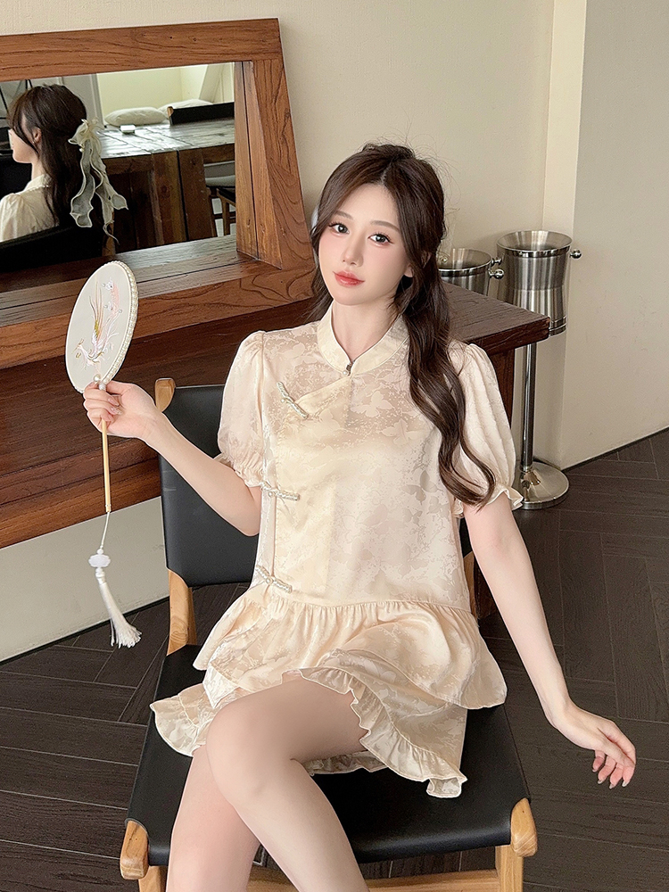 Chinese Wind Ice Silk Pajamas Set for Women - Summer Short Sleeve & Shorts Homewear - 2025 Style, Comfortable and Chic Chinese Wind Ice Silk Pajamas Set for Women - Summer Short Sleeve & Shorts Homewear - 2025 Style, Comfortable and Chic