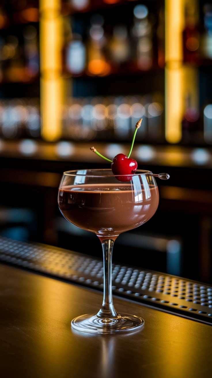 Chocolate Cherry Martini: Indulgent and Delicious outfit idea