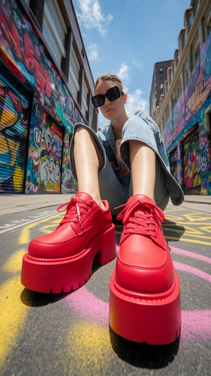 Finding the Right Chunky Platform Shoes for You outfit idea