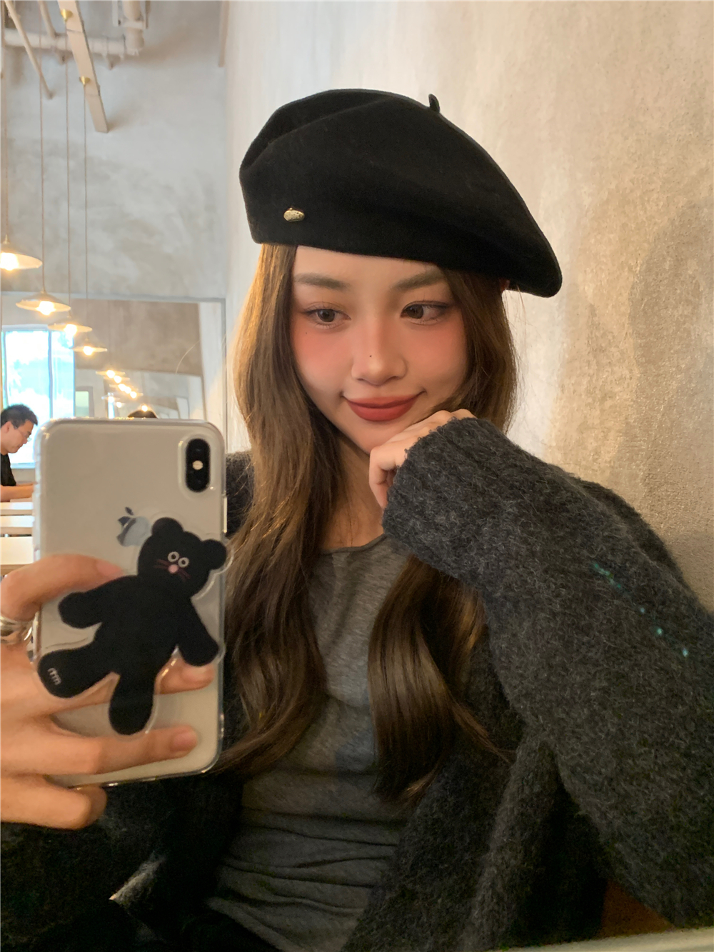 Classic Wool Beret Hat for Women - 14 Colors, Metal Buckle, Retro Artistic Fashion for Autumn and Winter Classic Wool Beret Hat for Women - 14 Colors, Metal Buckle, Retro Artistic Fashion for Autumn and Winter