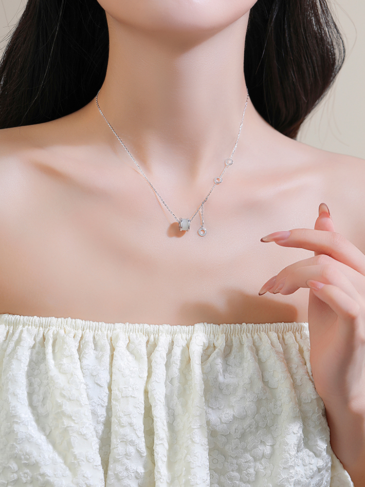 Classy 925 Sterling Silver Small Waist Necklace for Women, Lightweight Luxury High-End Sweater Chain, Trendy Minimalist Jewelry Classy 925 Sterling Silver Small Waist Necklace for Women, Lightweight Luxury High-End Sweater Chain, Trendy Minimalist Jewelry