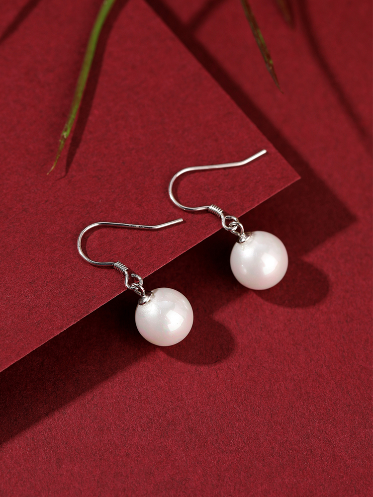 Classy S925 Sterling Silver Pearl Tassel Drop Earrings for Women, Elegant Fashion Jewelry, Chic Statement Accessory Classy S925 Sterling Silver Pearl Tassel Drop Earrings for Women, Elegant Fashion Jewelry, Chic Statement Accessory