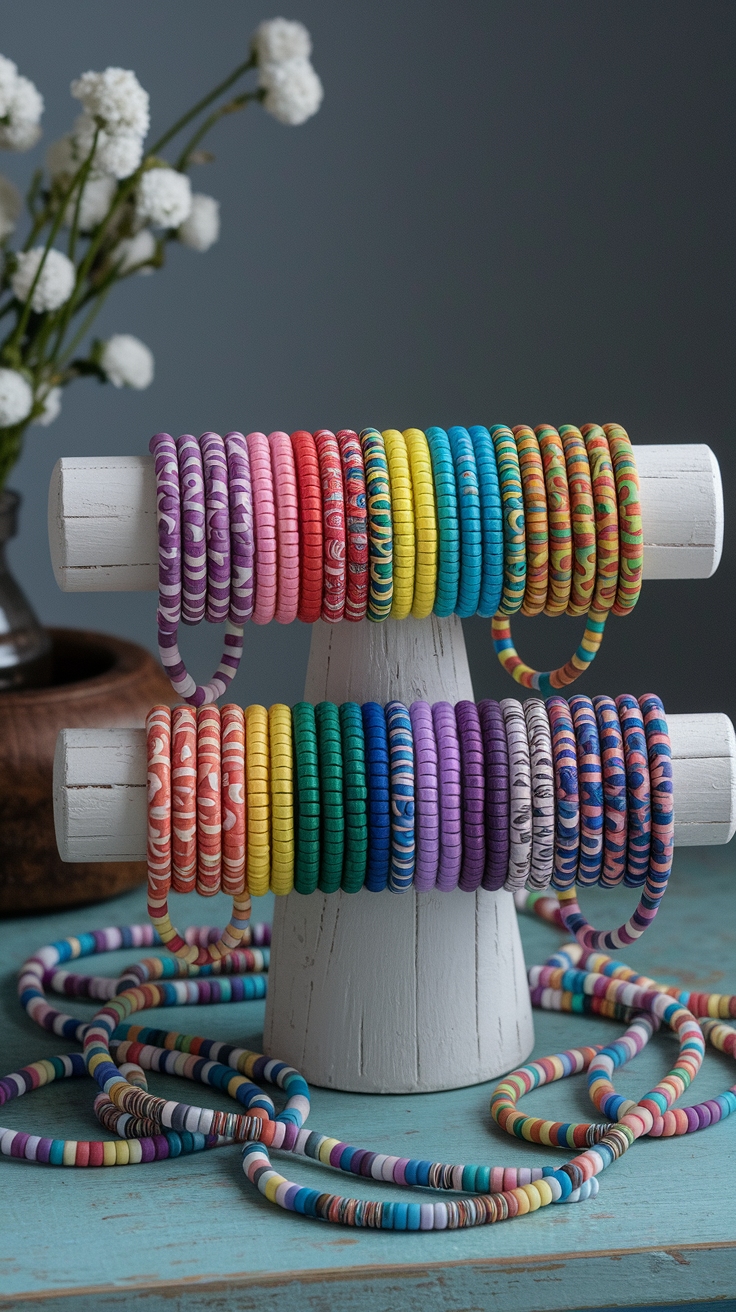 Clay Bead Bracelets: Crafting Your Unique Accessories outfit idea