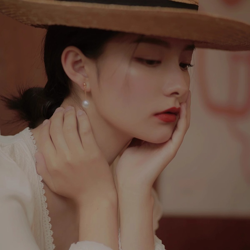 Clip-On Pearl Earrings for Non-Pierced Ears - Elegant Shi Family Design, Parisian Style Jewelry