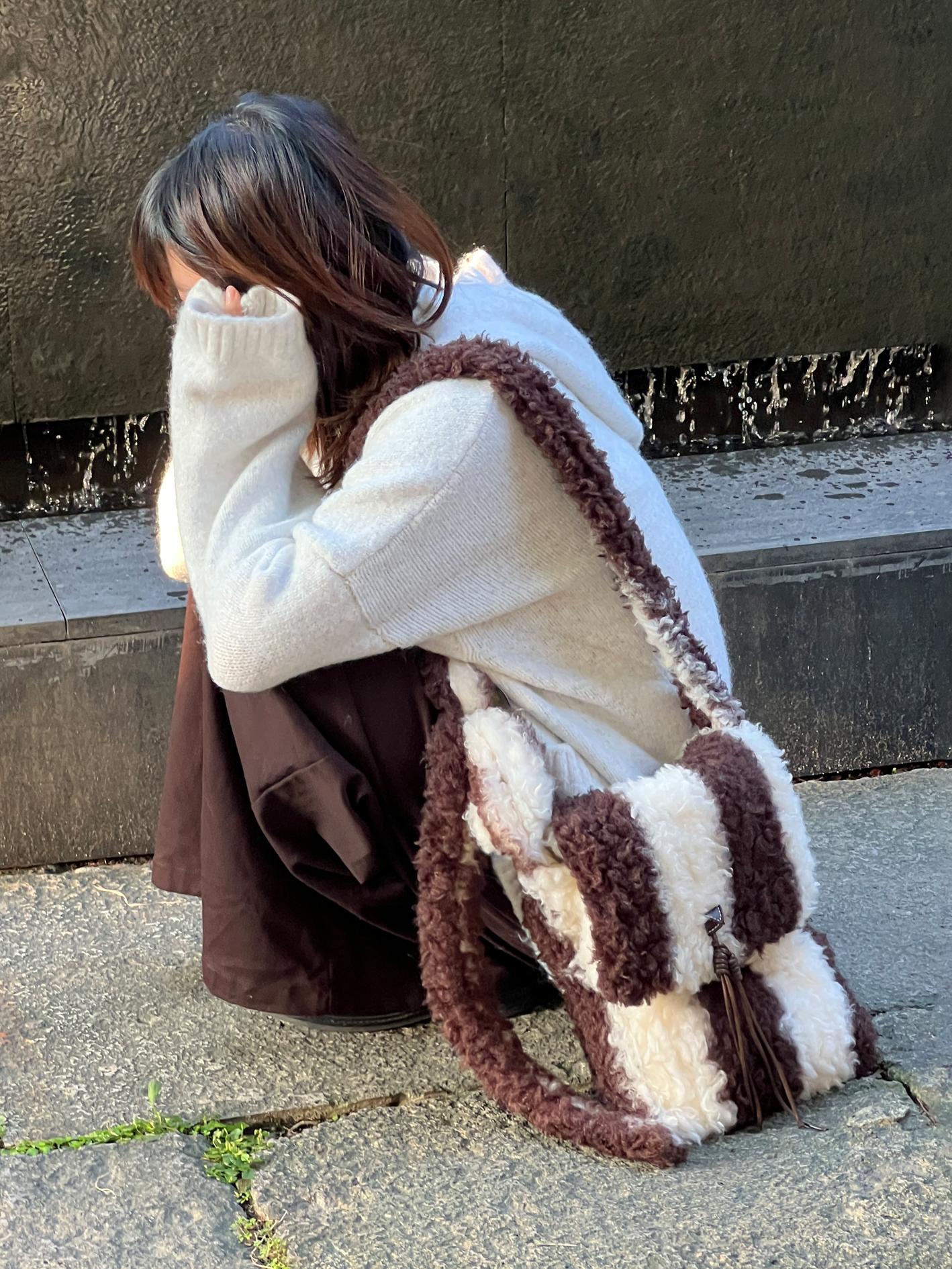 Coffee Truffle Autumn Winter Soft Crossbody Bag - Large Capacity Versatile Shoulder Bag for Everyday Style Coffee Truffle Autumn Winter Soft Crossbody Bag - Large Capacity Versatile Shoulder Bag for Everyday Style