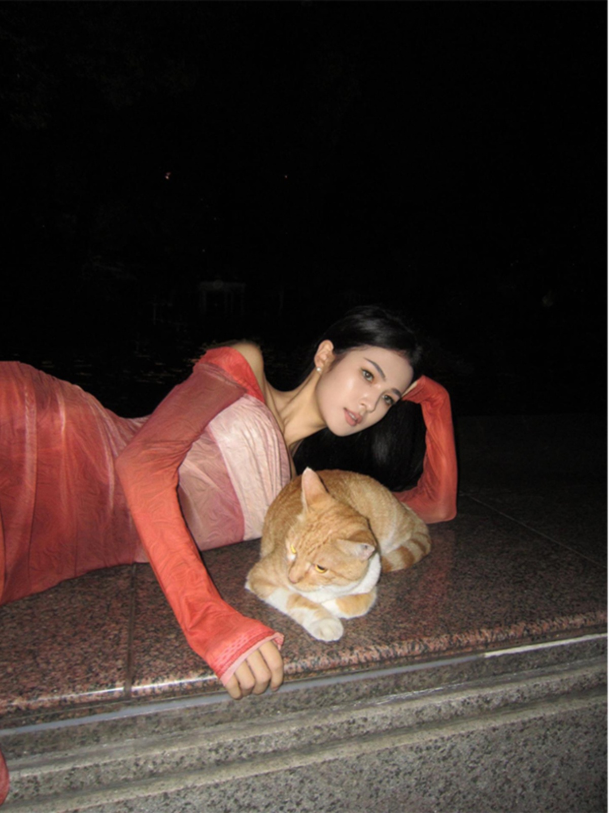 Color-Blocking Fishbone Swing Collar Dress for Women - Spring Autumn Temperament Fishtail Skirt Inspired by French Oil Painting Color-Blocking Fishbone Swing Collar Dress for Women - Spring Autumn Temperament Fishtail Skirt Inspired by French Oil Painting