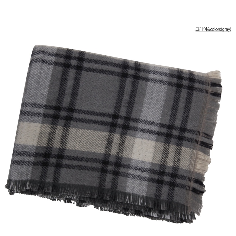 Colorful Tassel Scarf with Beautiful Pattern - Korean Style Fashion Accessory Colorful Tassel Scarf with Beautiful Pattern - Korean Style Fashion Accessory