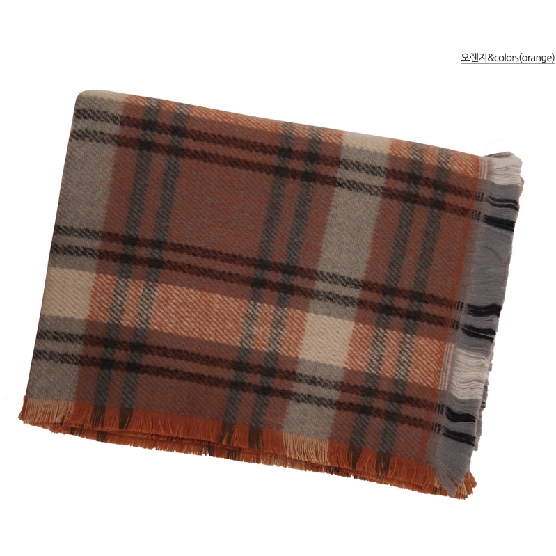 Colorful Tassel Scarf with Beautiful Pattern - Korean Style Fashion Accessory Colorful Tassel Scarf with Beautiful Pattern - Korean Style Fashion Accessory