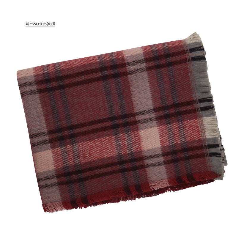 Colorful Tassel Scarf with Beautiful Pattern - Korean Style Fashion Accessory Colorful Tassel Scarf with Beautiful Pattern - Korean Style Fashion Accessory