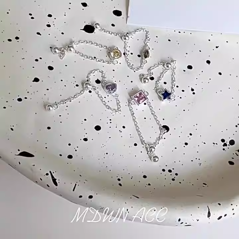 Colorful Zirconia Pull Ring for Women, Adjustable Stacking Design, Minimalist Style, Trendy Niche Fashion Accessory Colorful Zirconia Pull Ring for Women, Adjustable Stacking Design, Minimalist Style, Trendy Niche Fashion Accessory