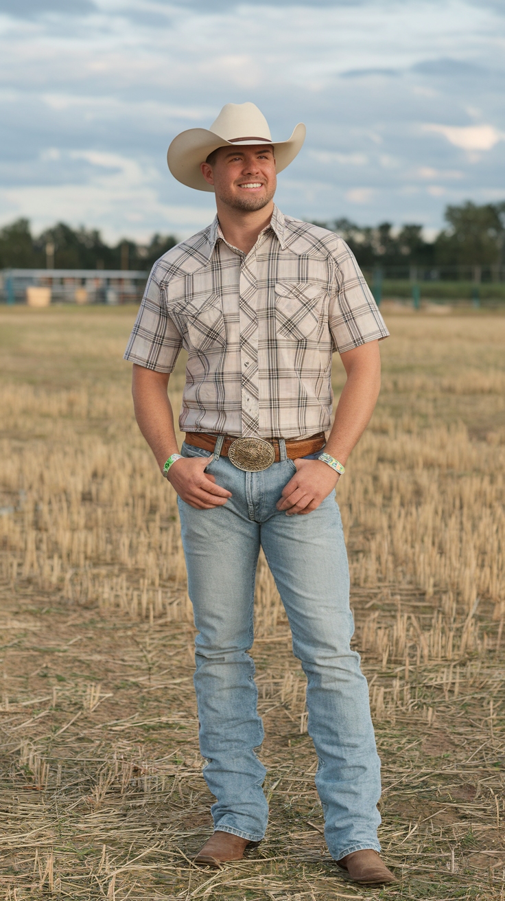 Stylish Country Music Festival Outfits Men Love outfit idea