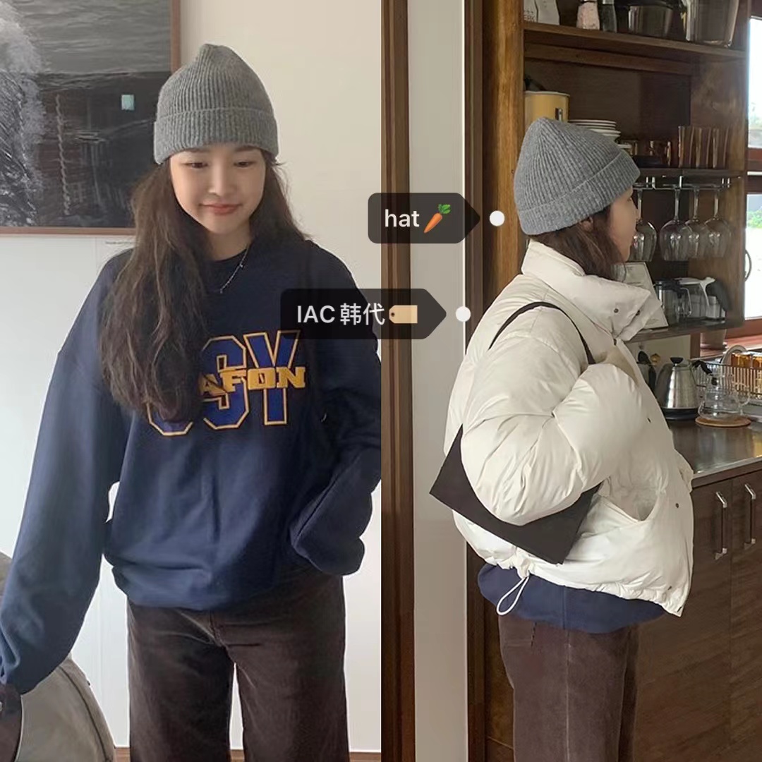 Cozy Alpaca Wool Baby Hat - Warm, Stylish, and Cute Korean Style Cold Weather Accessory