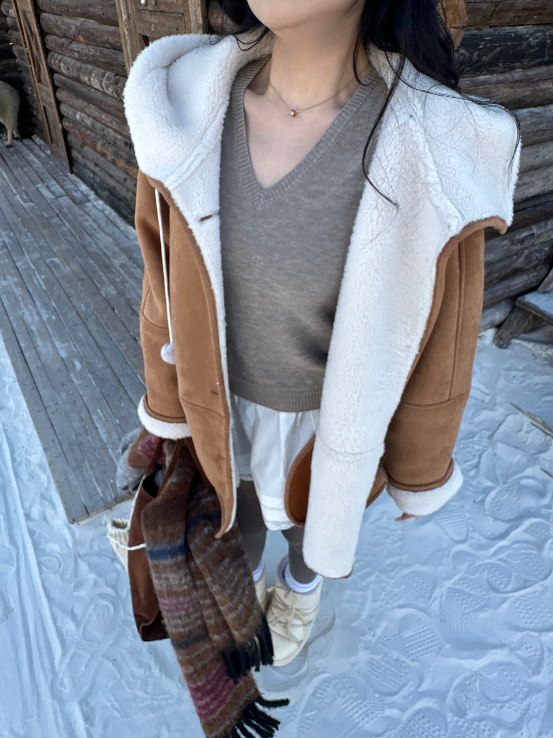 Cozy Little Bear Story Winter Fur Jacket | Windproof and Warm | Atmospheric 90s Style Outerwear