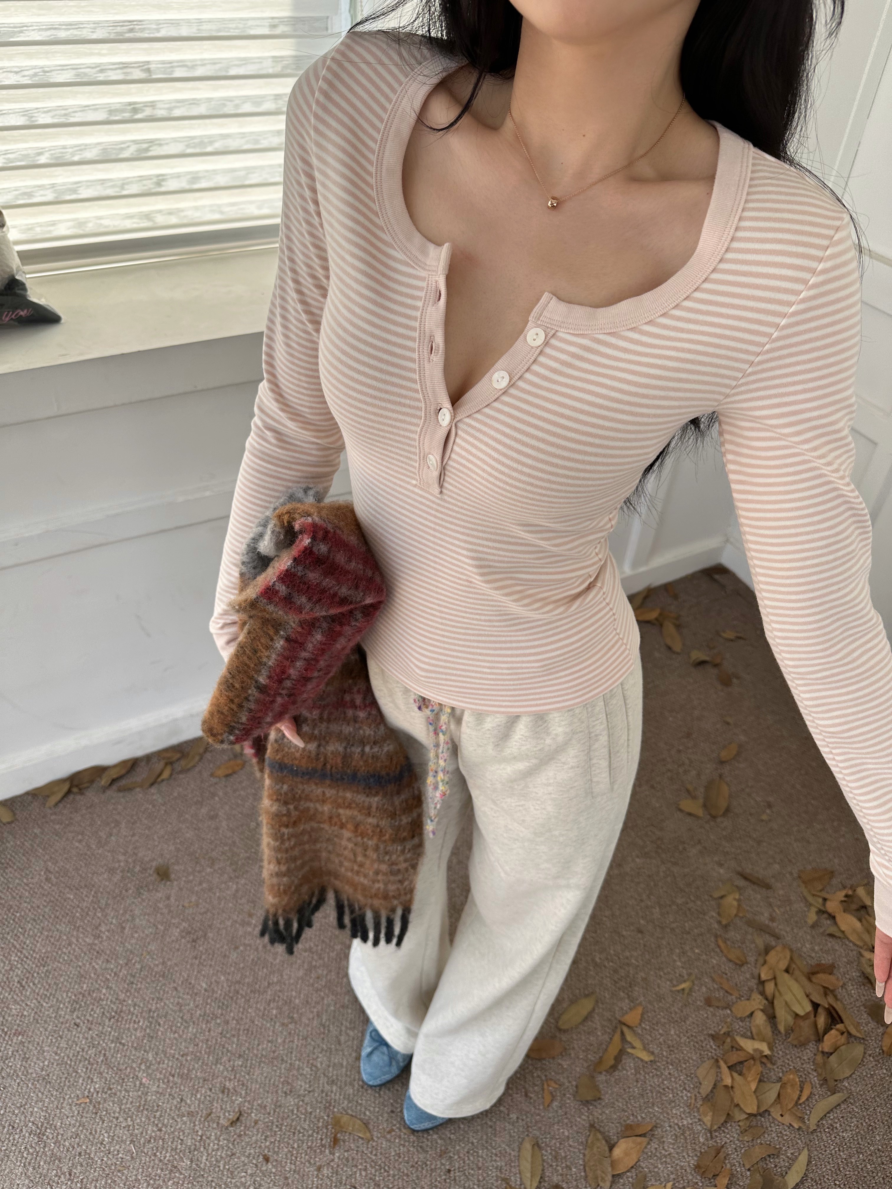 Cream Base Three-Color Striped Baby and Toddler T-Shirt | Soft Class A Fabric | Trendy and Comfortable Cream Base Three-Color Striped Baby and Toddler T-Shirt | Soft Class A Fabric | Trendy and Comfortable