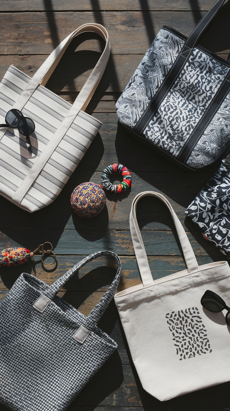 Creative Tote Bag Design Ideas for Fashion Enthusiasts outfit idea
