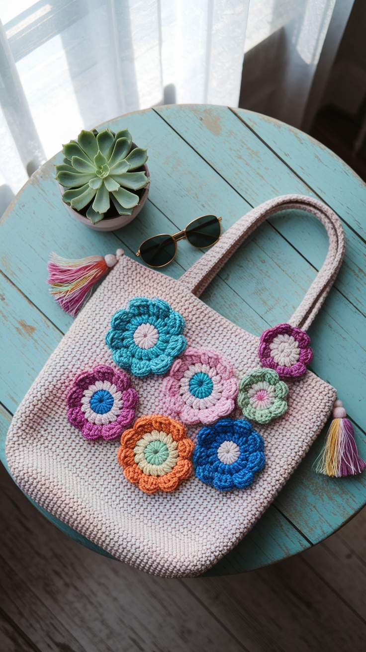 Charming Crochet Accessories for Bag Enthusiasts outfit idea