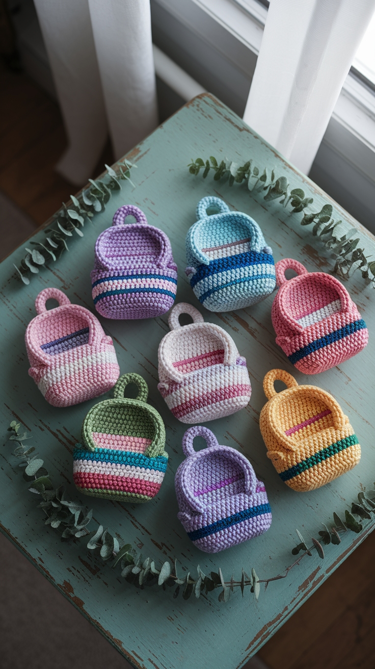 DIY Crochet Backpack Charms for a Personal Touch outfit idea