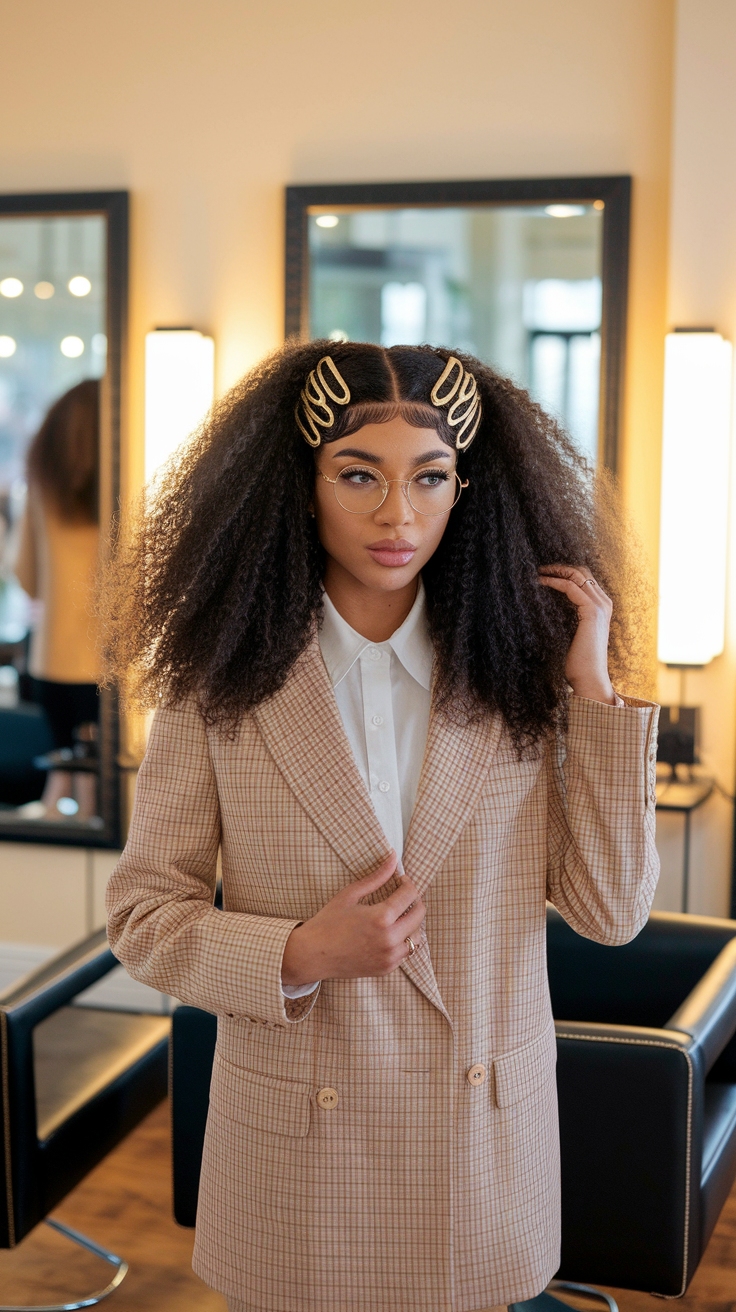 curly hair hair styles