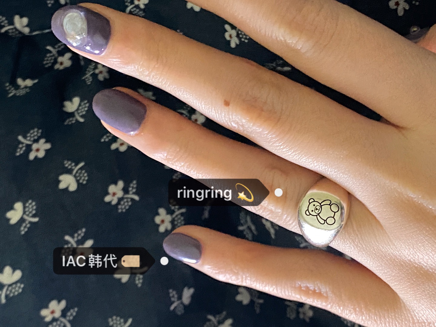 Cute Baby Bear Pattern 925 Silver Ring for Couples and Friends - Y2K Korean Style Jewelry Cute Baby Bear Pattern 925 Silver Ring for Couples and Friends - Y2K Korean Style Jewelry