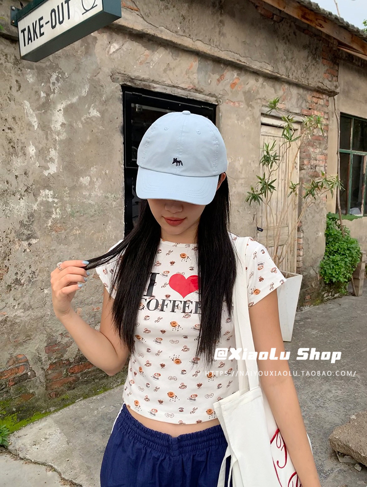 Cute Fox Embroidered Wide Brim Baseball Cap - Versatile Cotton Headband for Daily Wear, Flattering Face Shape Accessory Cute Fox Embroidered Wide Brim Baseball Cap - Versatile Cotton Headband for Daily Wear, Flattering Face Shape Accessory