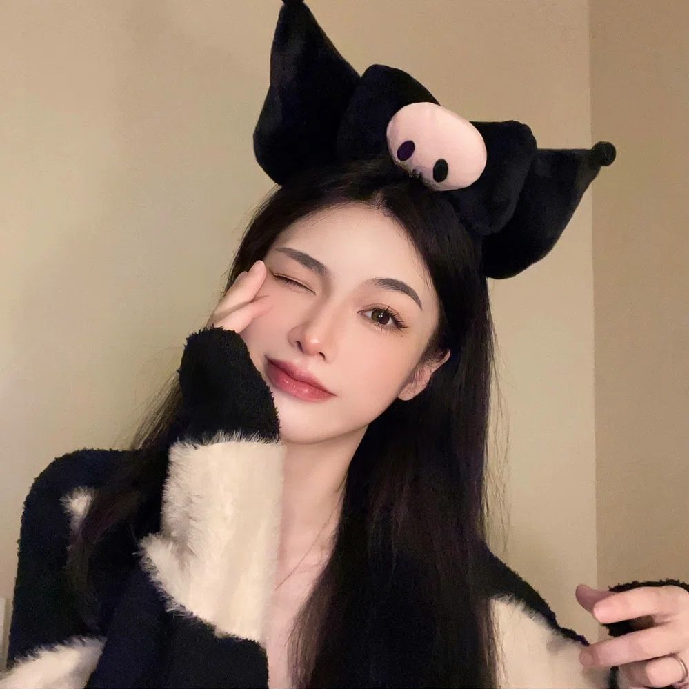 Cute Plush Bow Hat Headband - Versatile Cartoon Hair Accessory for Christmas and Birthday Celebrations, Stylish Hair Ornament Cute Plush Bow Hat Headband - Versatile Cartoon Hair Accessory for Christmas and Birthday Celebrations, Stylish Hair Ornament