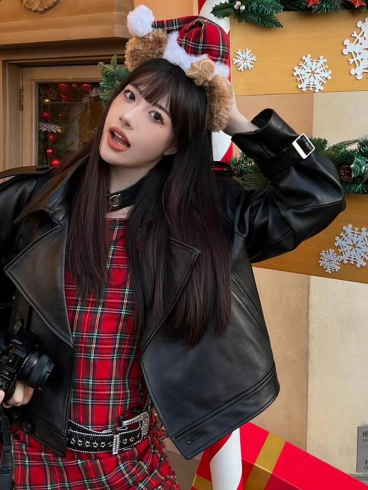 Cute Plush Bow Hat Headband - Versatile Cartoon Hair Accessory for Christmas and Birthday Celebrations, Stylish Hair Ornament Cute Plush Bow Hat Headband - Versatile Cartoon Hair Accessory for Christmas and Birthday Celebrations, Stylish Hair Ornament