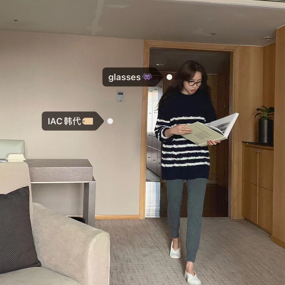 Cute Round Square Frame Glasses - Japanese & Korean Style, Face-Slimming Design, Y2K Aesthetic, Must-Have Fashion Accessory