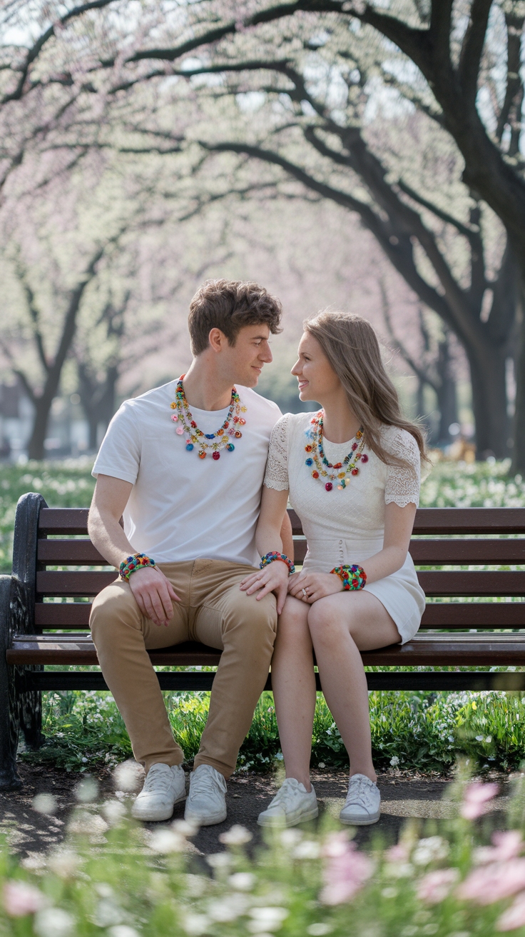 Unique Gift Ideas: Cute Couple Matching Bracelets outfit idea