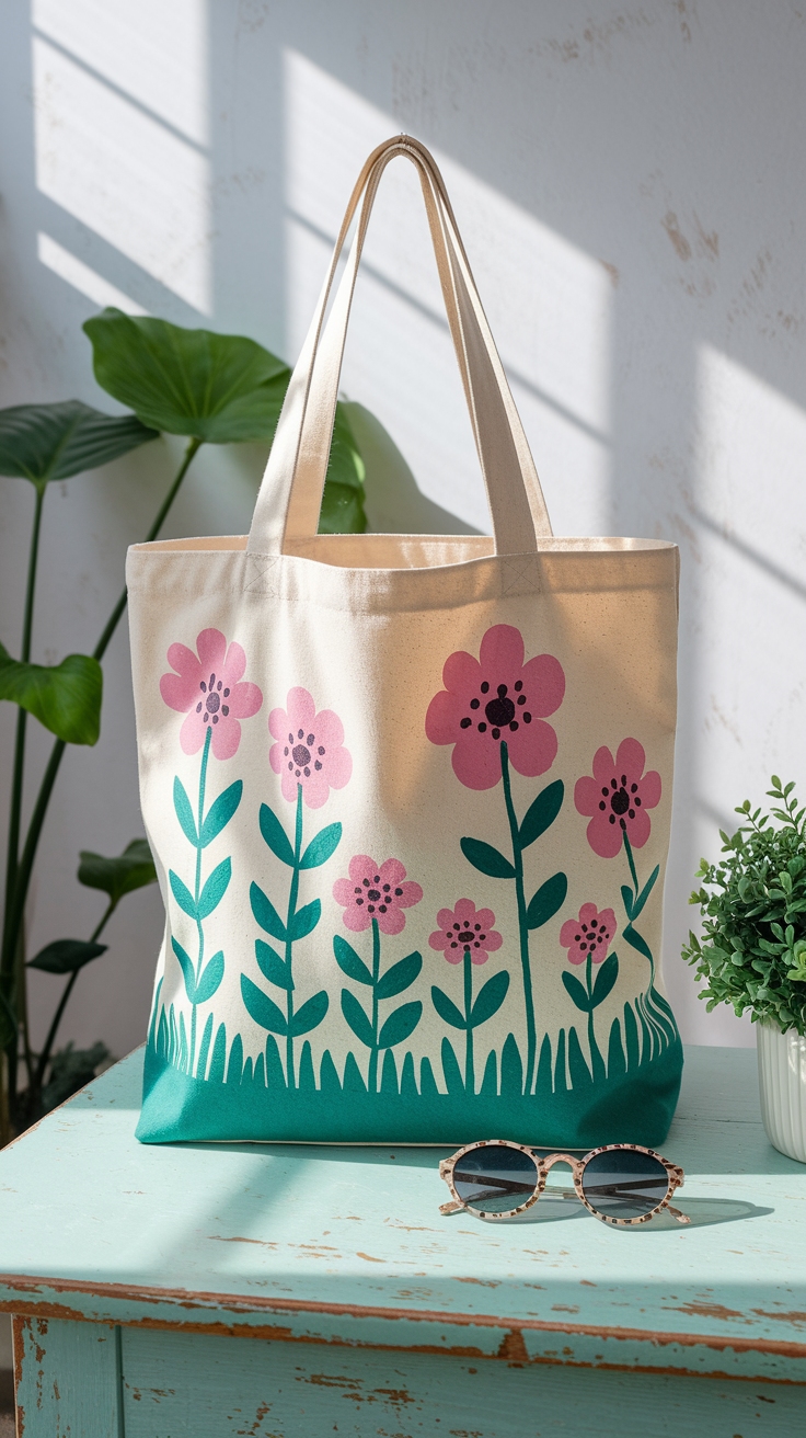 Cute Tote Bag Design Paint Ideas to Get Creative outfit idea