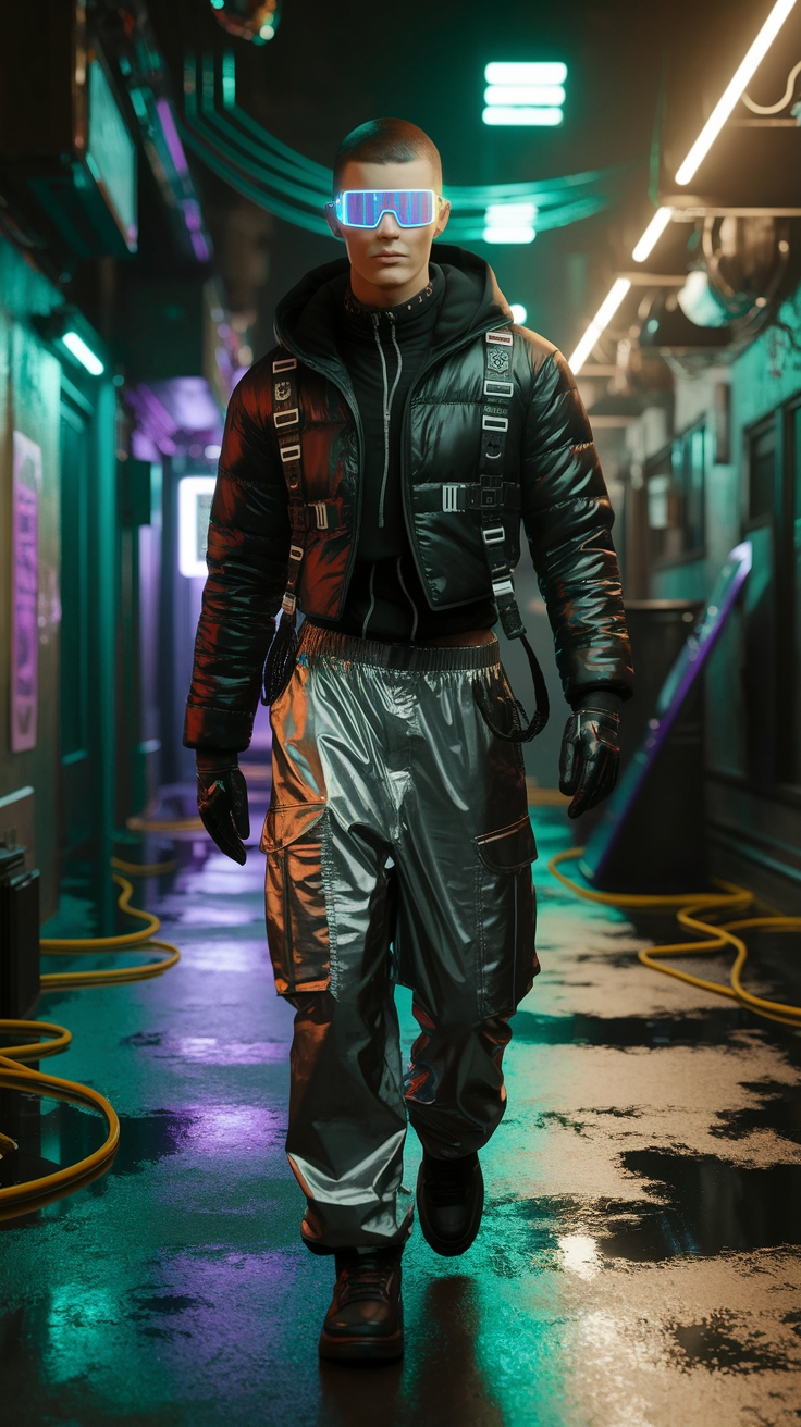 Cyberpunk Fashion Futuristic: The Rise of Tech Aesthetics outfit idea