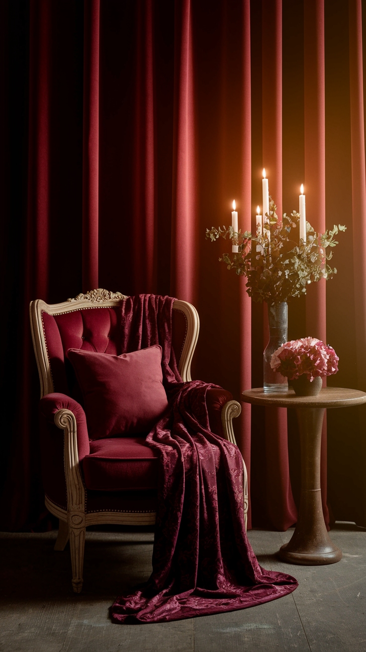 Dark Cherry Red: The Color Trend You Need This Season outfit idea