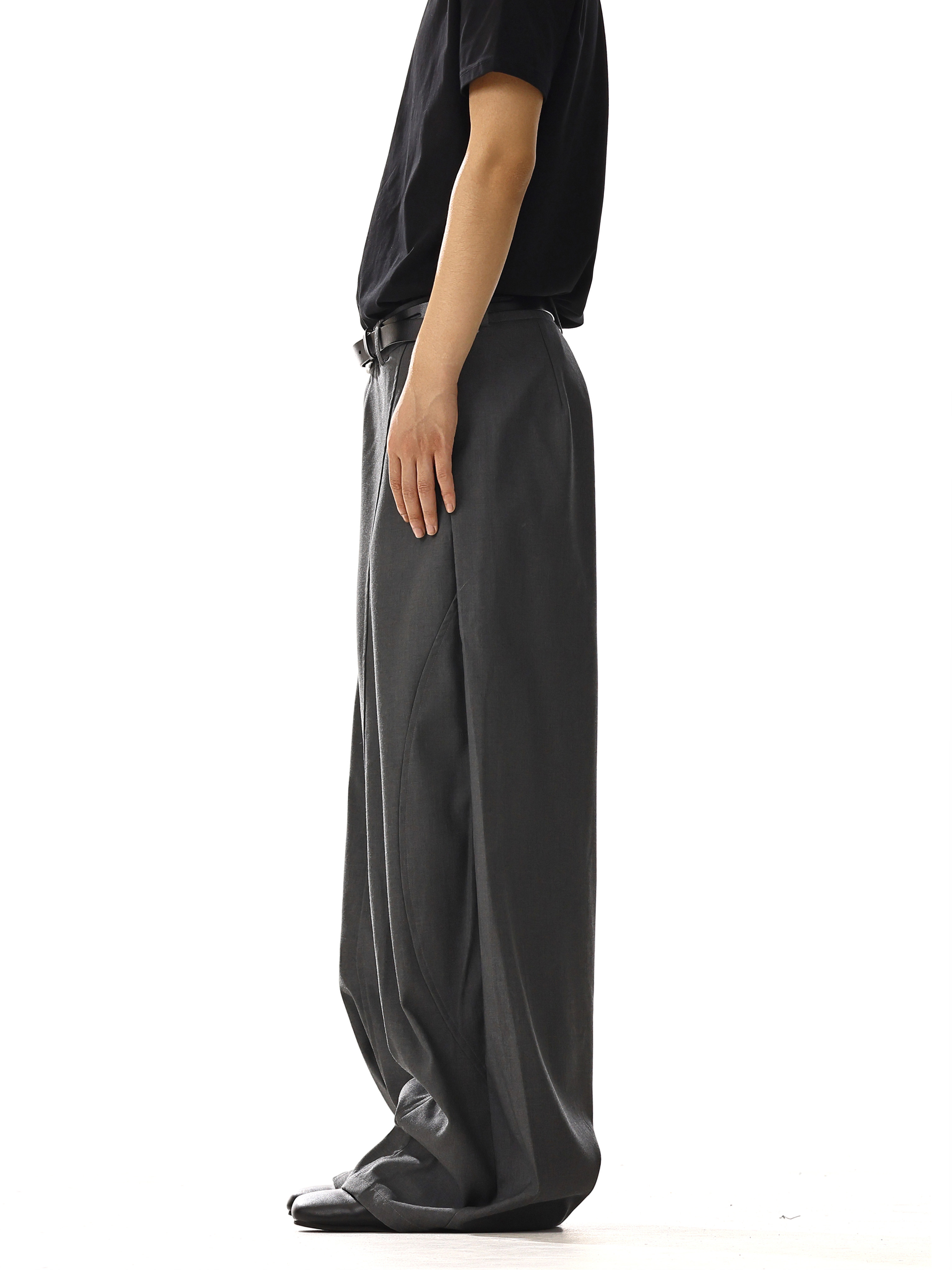 Deconstructed Curved Blade Casual Pants for Men and Women, Retro Street Style Wide-Leg Trousers, Versatile Loose Commuting Fit Deconstructed Curved Blade Casual Pants for Men and Women, Retro Street Style Wide-Leg Trousers, Versatile Loose Commuting Fit