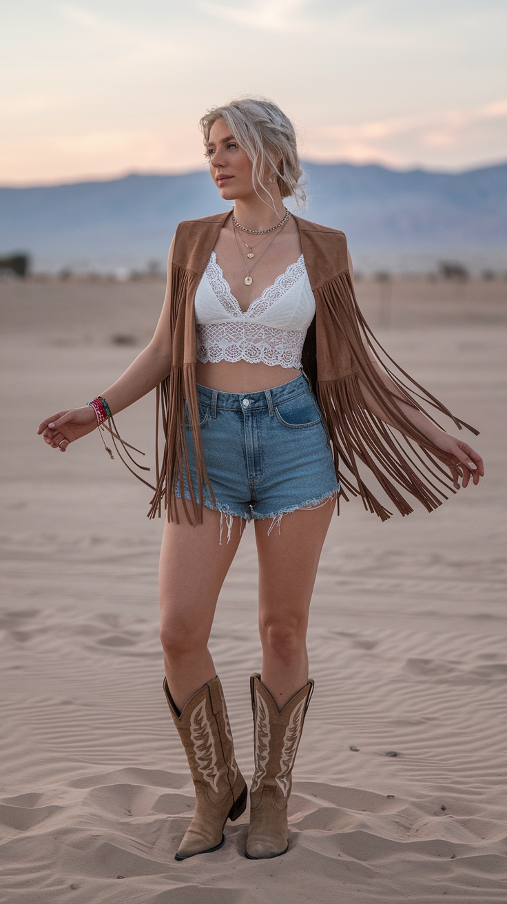 Desert Festival Outfits to Beat the Heat outfit idea