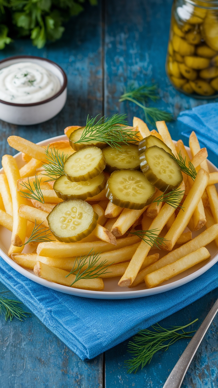 Tasting Dill Pickle Fries: A Flavor Adventure outfit idea