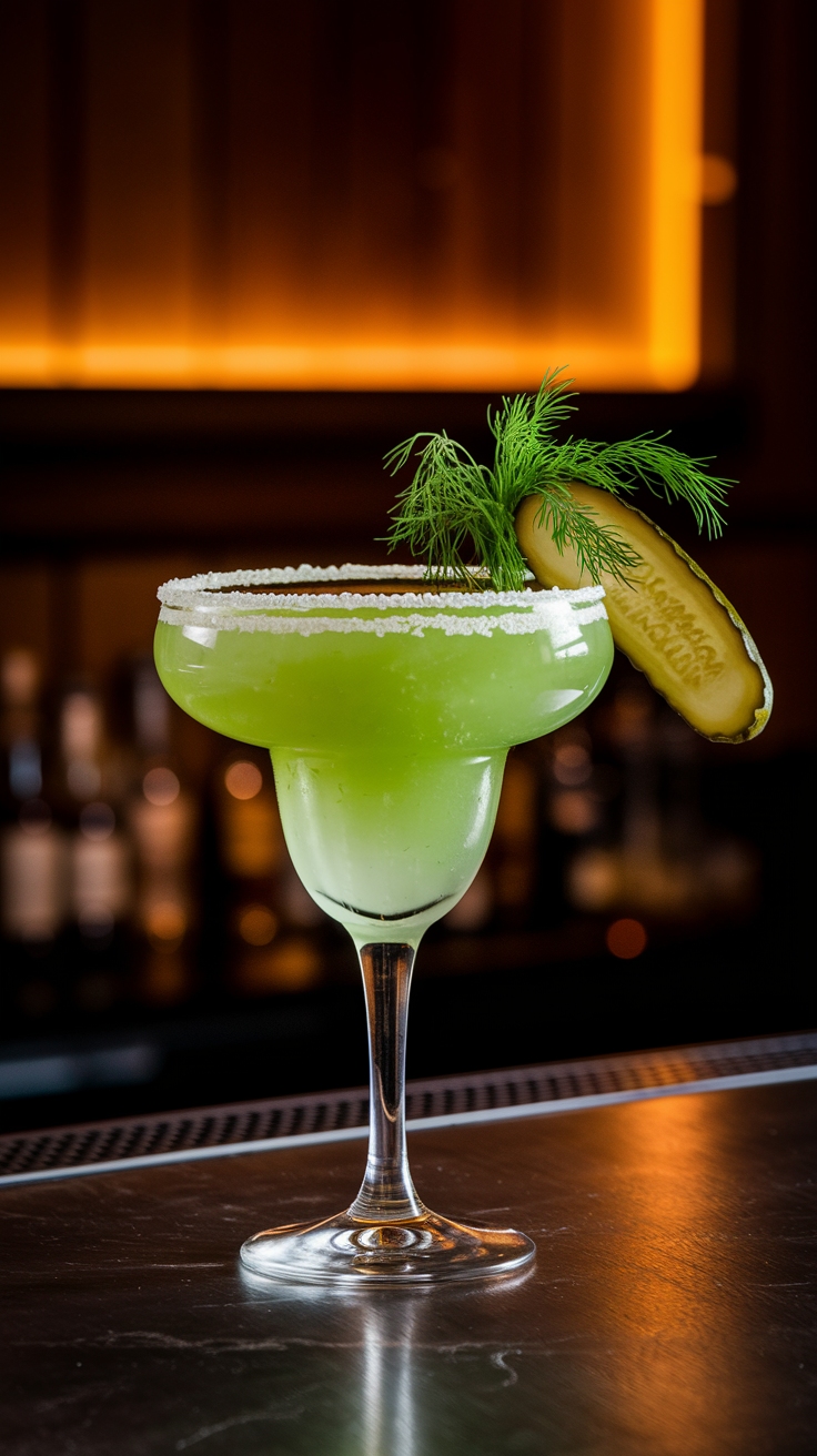 Refreshing Dill Pickle Margarita Recipes to Try outfit idea