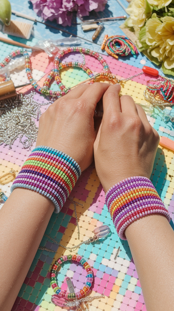 DIY Matching Bracelets: Step-by-Step Guide outfit idea
