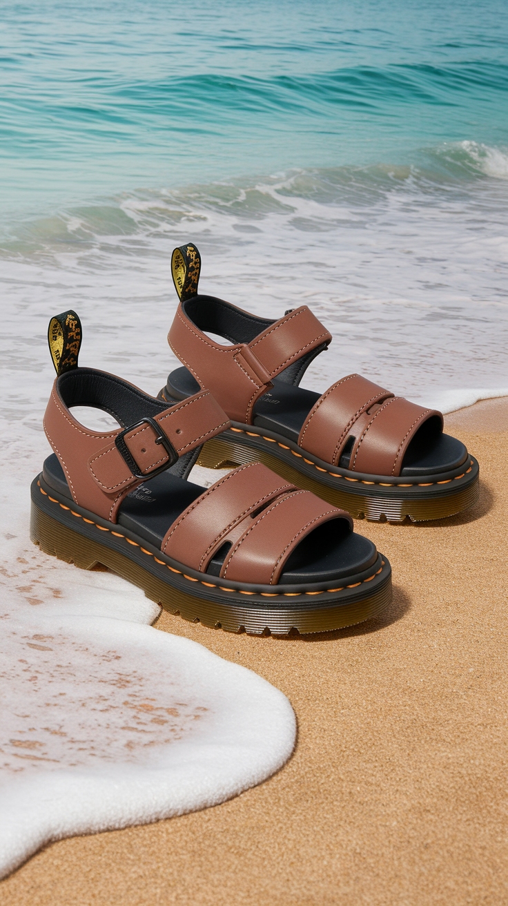 Comfort Meets Style: Doc Martens Fisherman Sandals outfit idea
