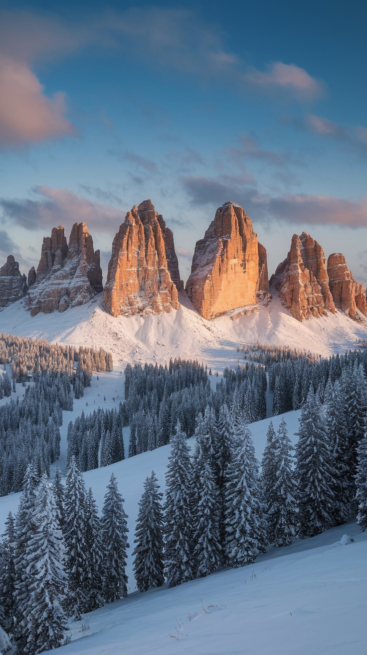 Stunning Dolomites Italy Winter Styles to Embrace the Cold outfit idea